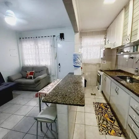 Apto Na Avenida Da Praia No Gonzaga Santos  Exterior foto